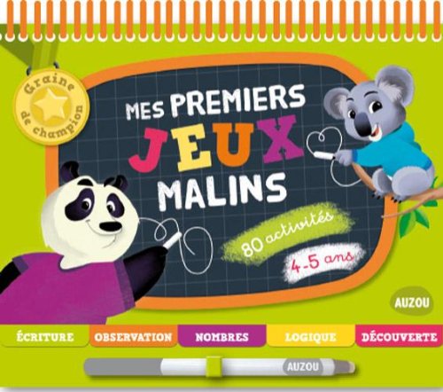 9782733824184: MES PREMIERS JEUX MALINS 4-5 ANS - NOUVELLE EDITION (COLL. GRAINE DE CHAMPION) (PRIMAIRE CP CE)