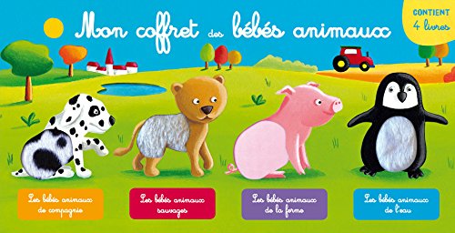 9782733831632: COFFRET DES BEBES ANIMAUX: 4 livres (PETITE ENFANCE)