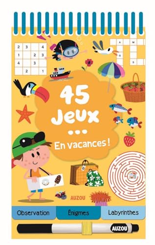 9782733834244: 45 JEUX... EN VACANCES !