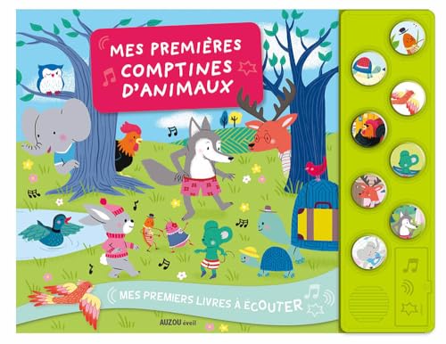 Beispielbild fr MES PREMIERES COMPTINES D'ANIMAUX - NOUVELLE EDITION (COLL. MES PREMIERS LIVRES A ECOUTER) zum Verkauf von medimops