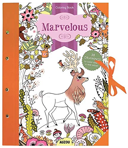 Beispielbild fr Marvelous: Coloring Book zum Verkauf von PlumCircle