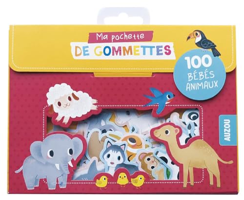 9782733841266: MA POCHETTE DE GOMMETTES - 100 GOMMETTES BEBES ANIMAUX: 100 bbs animaux