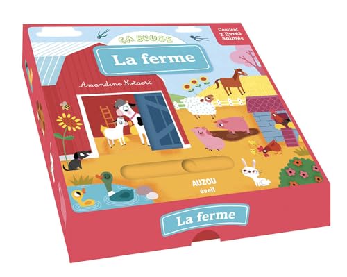 9782733842812: LA FERME (COLL. MON COFFRET A BOUGE): Coffret en 2 volumes : Les petits animaux de la ferme ; Les gros animaux de la ferme (PETITE ENFANCE)