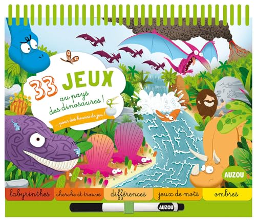 Beispielbild fr 33 JEUX AU PAYS DES DINOSAURES ! zum Verkauf von GF Books, Inc.