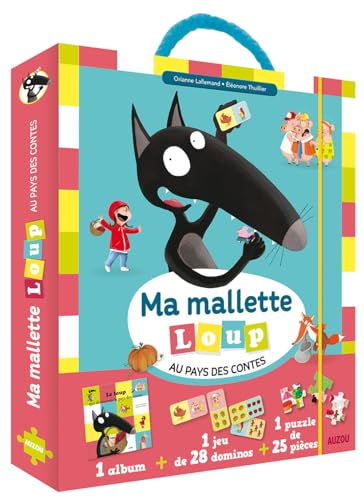 Beispielbild fr Le Loup qui dcouvrait le pays des contes - mallette albums + puzzle + dominos zum Verkauf von medimops