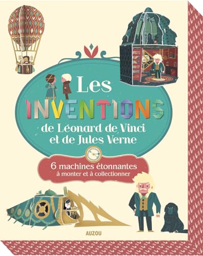 Beispielbild fr Les inventions de Leonard de Vinci et de Jules Verne - 6 machines etonnantes  monter et  collectionner (edition 2017) zum Verkauf von medimops