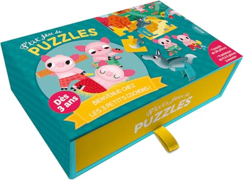 Stock image for P'TIT JEU DE PUZZLES - BIENVENUE CHEZ LES 3 PETITS COCHONS !