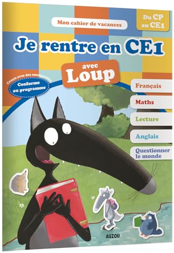 9782733858646: Cahier de vacances du Loup - Je rentre en CE1 (dition 2018)