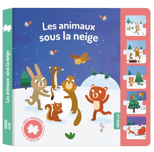 Stock image for Mes premiers puzzles - Les animaux sous la neige (grand format) for sale by Librairie Th  la page