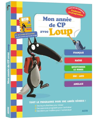 Beispielbild fr Mon anne de CP avec Loup : Avec un cahier dtachable, le guide-parents avec tous les corrigs zum Verkauf von medimops