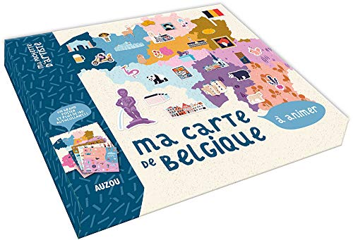 Stock image for MA CARTE DE BELGIQUE A ANIMER:  ANIMER for sale by medimops