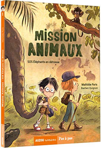 Beispielbild fr Mission animaux, Tome 1 : SOS lphants en dtresse [Reli] PARIS, Mathilde et QUIGNON, Bastien zum Verkauf von BIBLIO-NET