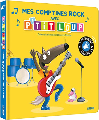 Beispielbild fr Mes comptines rock avec P'tit Loup zum Verkauf von medimops