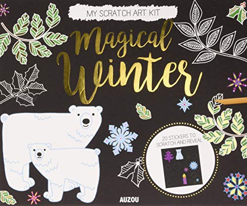 Stock image for Magical Winter My Scratch Art Scratch Art Kit for sale by PBShop.store US