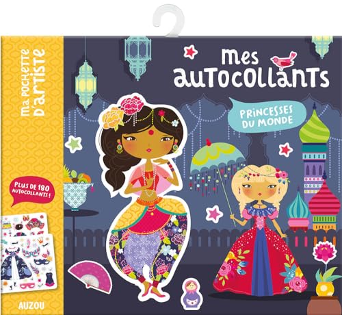 Beispielbild fr Mes autocollants Princesses du monde : Plus de 180 autocollants ! zum Verkauf von medimops