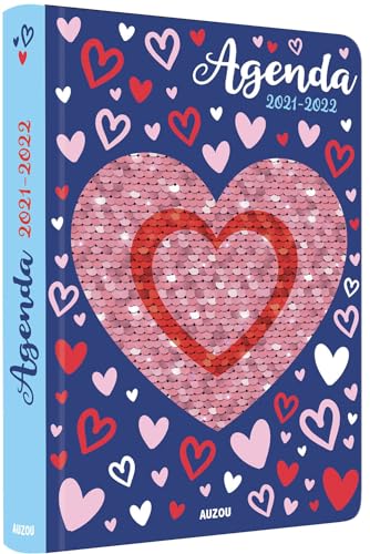 Stock image for AGENDA SEQUINS COEUR - 2021-2022 for sale by medimops