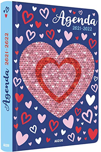 Stock image for AGENDA SEQUINS COEUR - 2021-2022 for sale by medimops