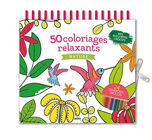 Stock image for 50 COLORIAGES RELAXANTS :NATURE for sale by Librairie La Canopee. Inc.