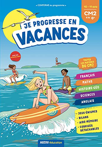 Beispielbild fr Cahier de vacances 2021 - Je progresse en vacances du CM2  la 6e zum Verkauf von medimops