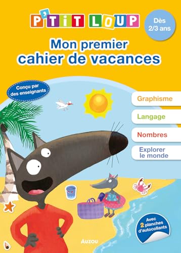 9782733895825: P'TIT LOUP - MON PREMIER CAHIER DE VACANCES - 2022 (Cahiers de vacances)