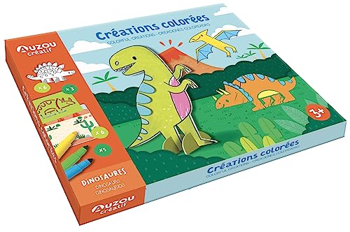 Stock image for CRATIONS COLORES - DINOSAURES for sale by Librairie La Canopee. Inc.