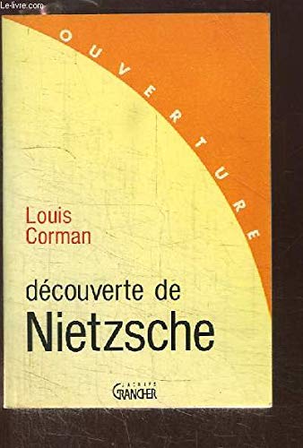 Stock image for Dcouverte de Nietzsche for sale by deric