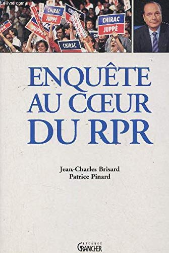 Stock image for Enqute au coeur du RPR for sale by Ammareal
