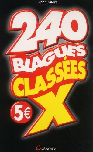 Beispielbild fr 240 blagues classes X zum Verkauf von Ammareal