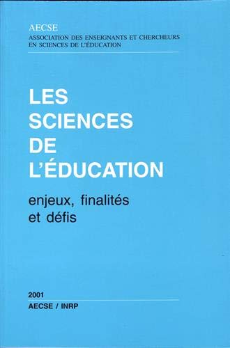 Stock image for Les sciences de l'ducation for sale by Ammareal