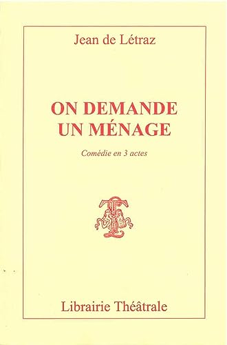 Stock image for On demande un ménage [FRENCH LANGUAGE - Soft Cover ] for sale by booksXpress