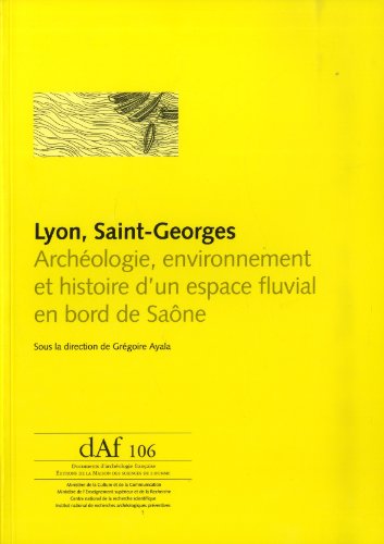 9782735111251: Lyon, Saint-Georges: Archologie, environnement et histoire d un espace fluvial en bord de Sane