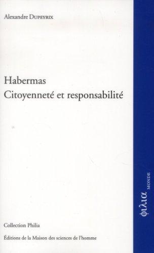 9782735115105: Habermas - citoyennet et responsabilit