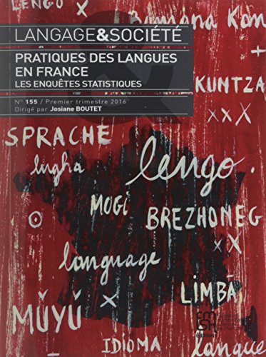 Beispielbild fr Pratiques des langues en France : Les enqutes statistiques zum Verkauf von Librairie Christian Chaboud