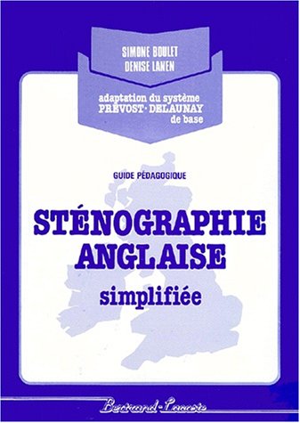 9782735200696: CORRIGE STENO ANGLAISE SIMPLIFIEE