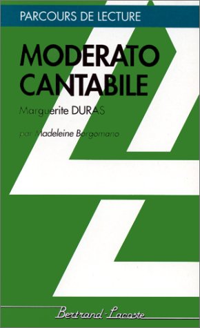 Imagen de archivo de Moderato Cantabile de Marguerite Duras a la venta por Better World Books: West