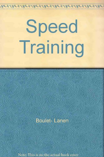 Beispielbild fr Speed training zum Verkauf von medimops