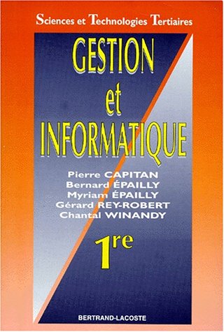 Stock image for Gestion et informatique, 1re for sale by Ammareal