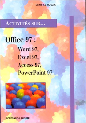 Activités sur Office 97