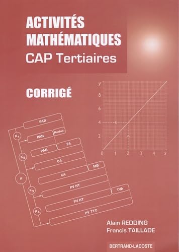 Stock image for Activits mathmathiques CAP tertiaires ( services restauration) : Corrig for sale by medimops