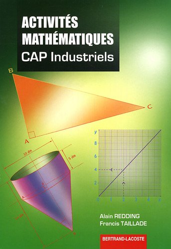 Imagen de archivo de Activits mathmatiques CAP Industriels a la venta por Ammareal