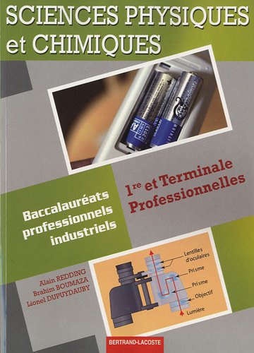 Beispielbild fr Sciences physiques et chimiques 1re et Terminale Professionnelles : Baccalaurats professionnels industriels zum Verkauf von Ammareal
