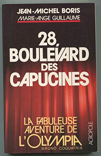 Beispielbild fr 28, boulevard des Capucines (French Edition) zum Verkauf von pompon