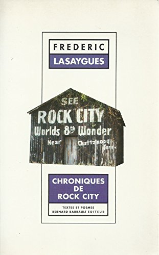 Beispielbild fr Chroniques de rock city zum Verkauf von Ammareal