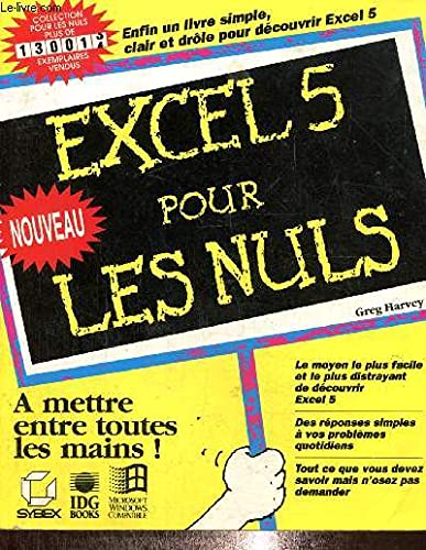 EXCEL 5 POUR LES NULS