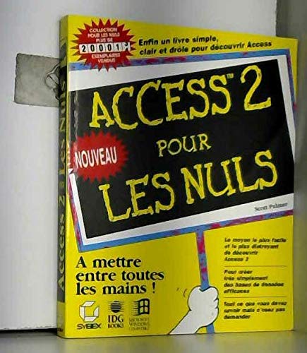 Beispielbild fr Access 2 pour les nuls zum Verkauf von Ammareal