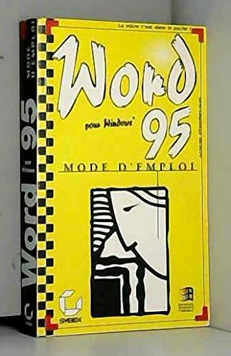 Imagen de archivo de Word pour Windows 95, mode d'emploi a la venta por Librairie Th  la page