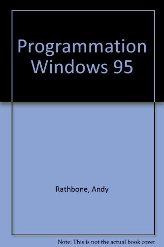 9782736116675: Programmation Windows 95
