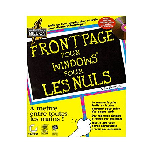 Stock image for Frontpage pour les nuls for sale by Ammareal