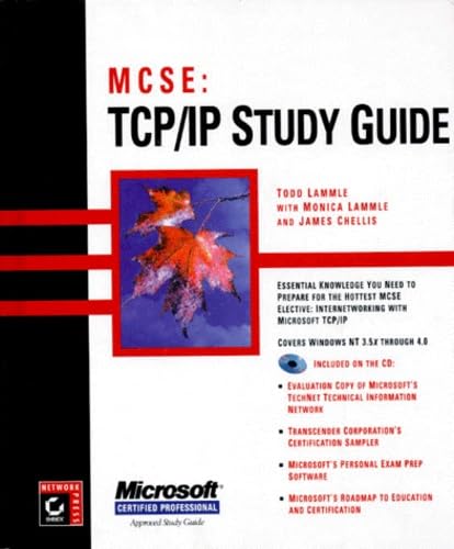 9782736125912: MCSE : TCP/IP STUDY GUIDE. Avec CD-ROM, Edition en anglais