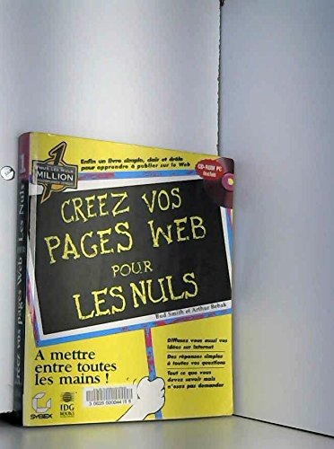 Stock image for CREEZ VOS PAGES WEB POUR LES NULS for sale by Librairie rpgraphic